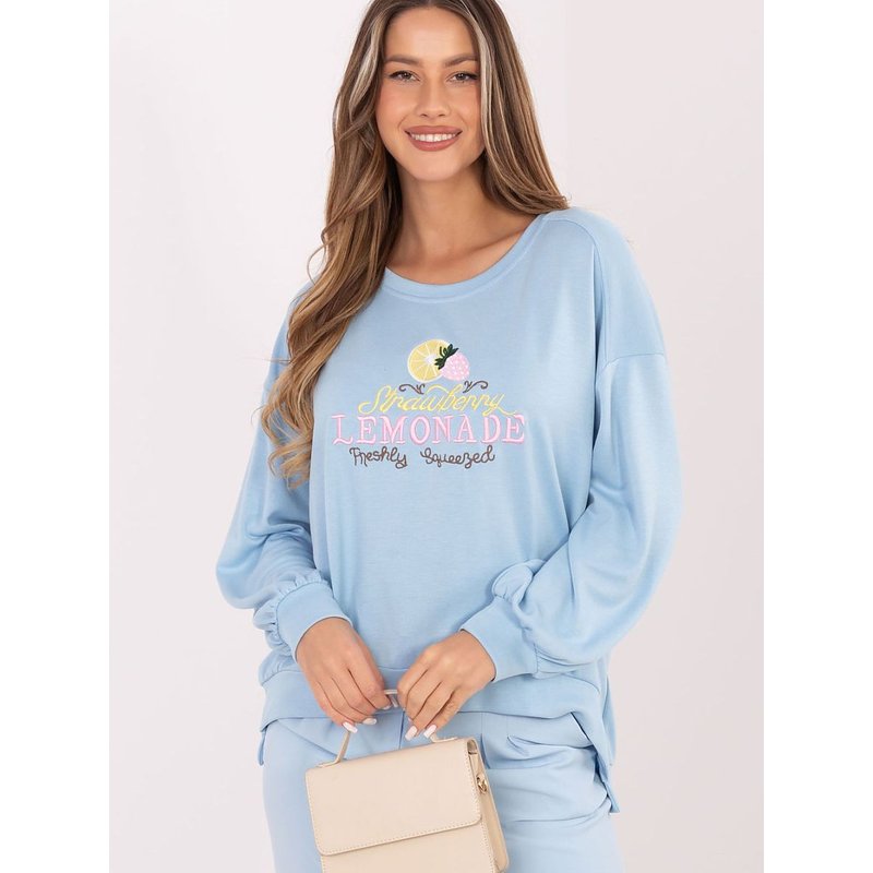 Sweatshirt model 226302 Rue Paris - ONE-SIZE-FITS-ALL - Blue