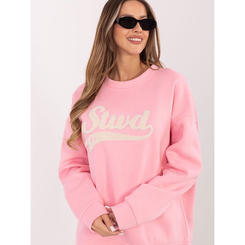 Sweatshirt model 226310 Rue Paris - ONE-SIZE-FITS-ALL - Pink