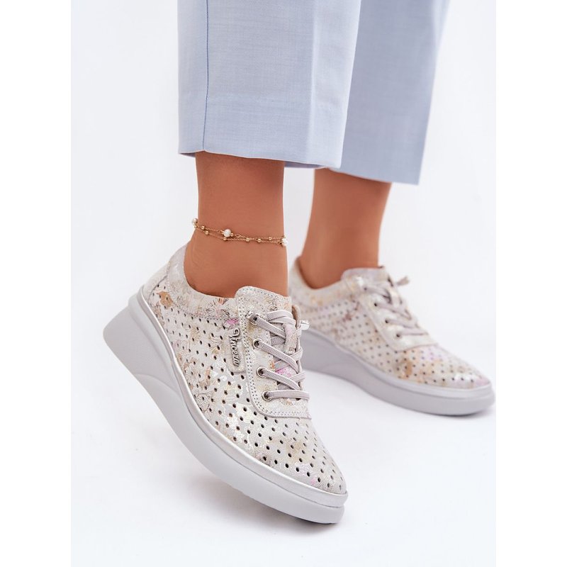 Platform shoes model 226323 Step in style - 40 - Grey