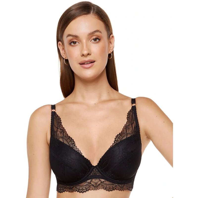 Padded bra model 226376 Gorteks - 75B - Black