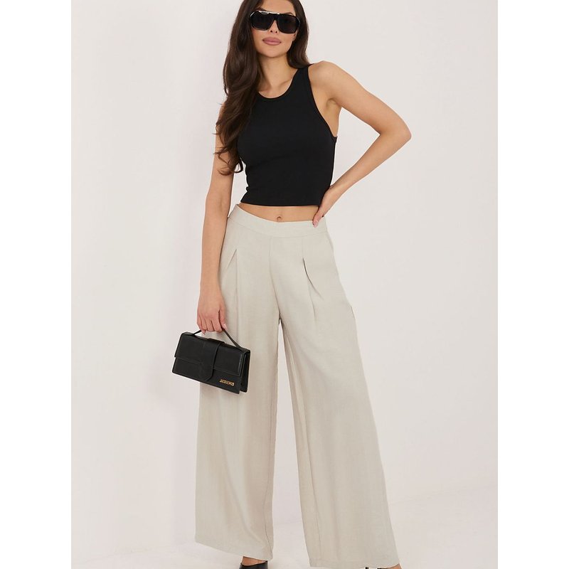 Women trousers model 226388 Sublevel - M - Beige