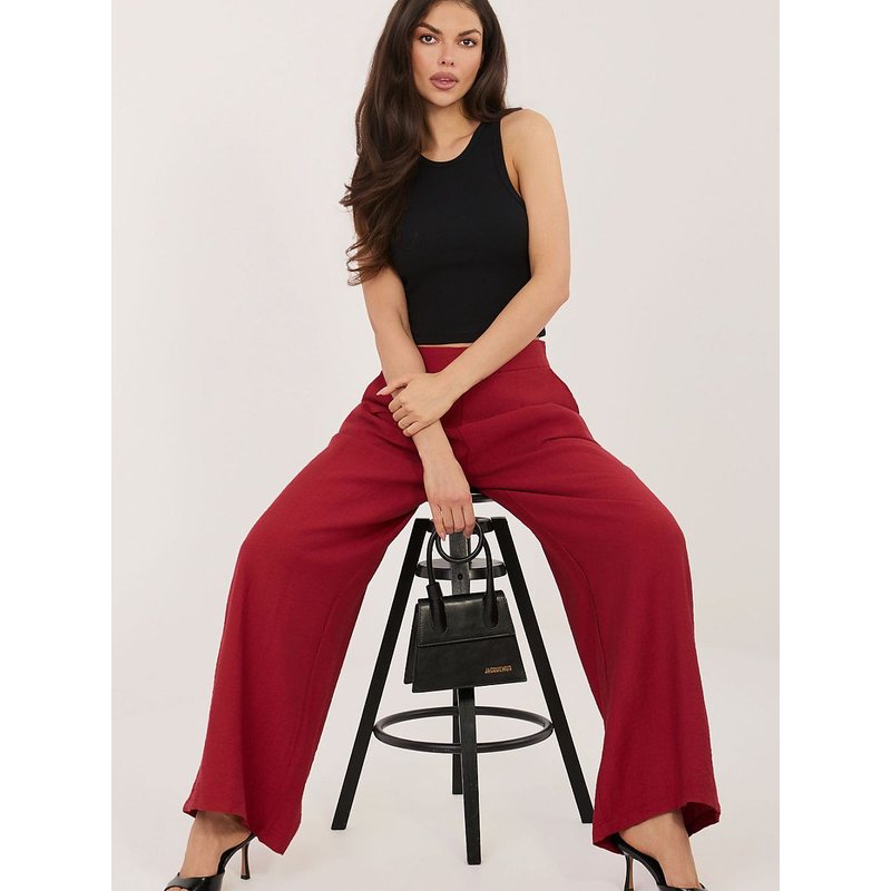 Women trousers model 226389 Sublevel - M - Red