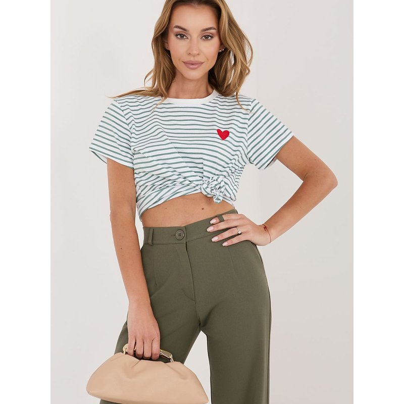 T-shirt model 226434 Italy Moda - ONE-SIZE-FITS-ALL - Green