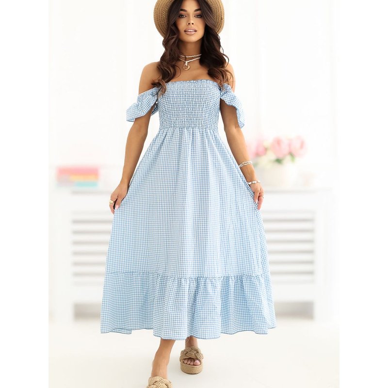 Daydress model 227224 Italy Moda - ONE-SIZE-FITS-ALL - Blue