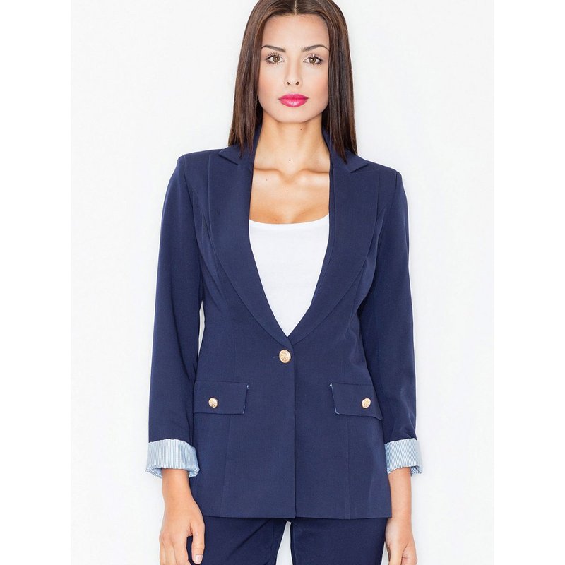 Jacket model 61509 Figl - S - Navy blue