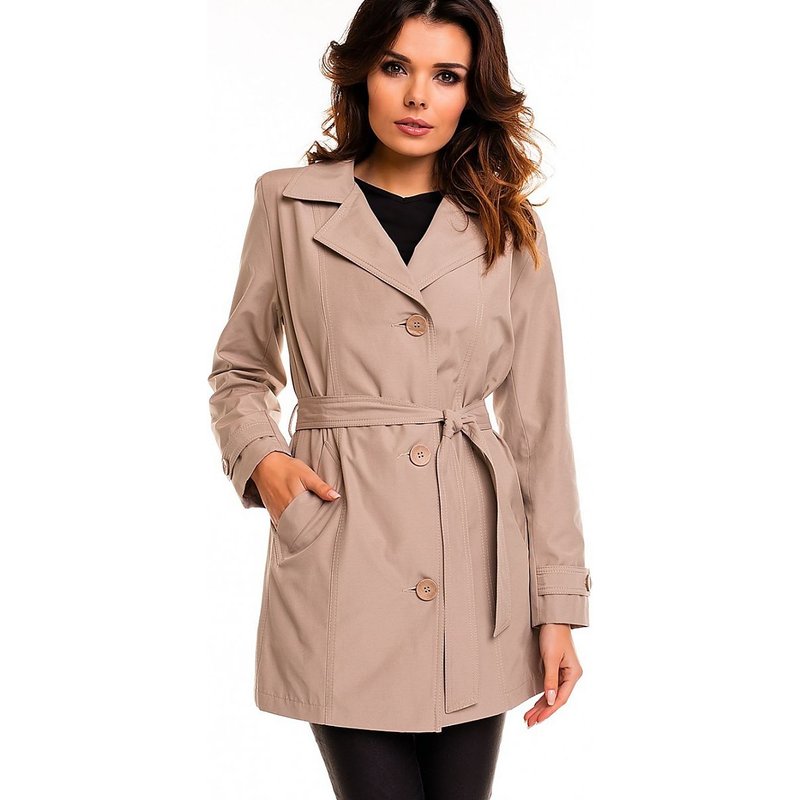 Coat model 63547 Cabba - 52 - Beige