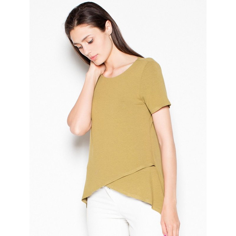 Blouse model 77173 Venaton - S - Green