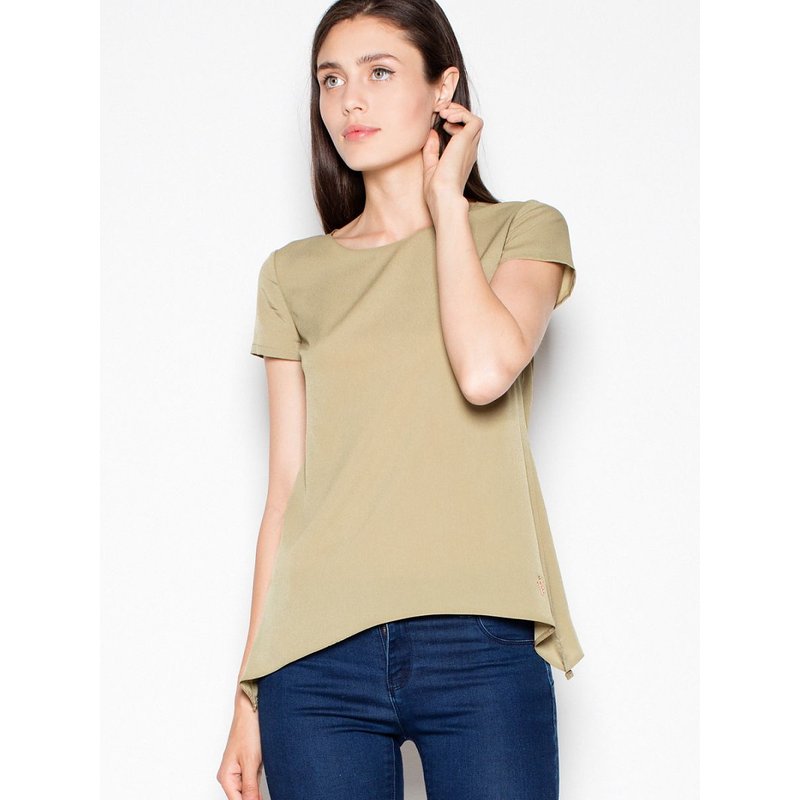 Blouse model 77176 Venaton - L - Green