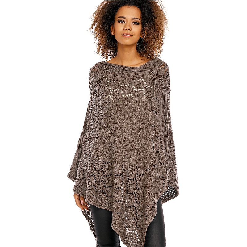 Poncho model 94520 PeeKaBoo - ONE-SIZE-FITS-ALL - Brown