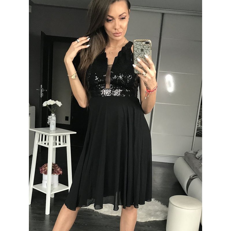 Evening dress model 105294 YourNewStyle - S - Black