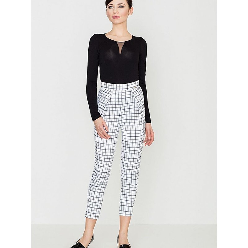 Women trousers model 114286 Lenitif - S - White