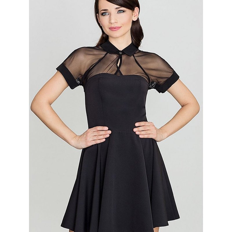 Short dress model 114300 Lenitif - L - Black