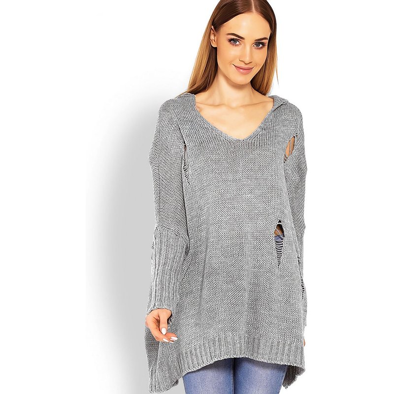 Long jumper model 114560 PeeKaBoo - ONE-SIZE-FITS-ALL - Grey