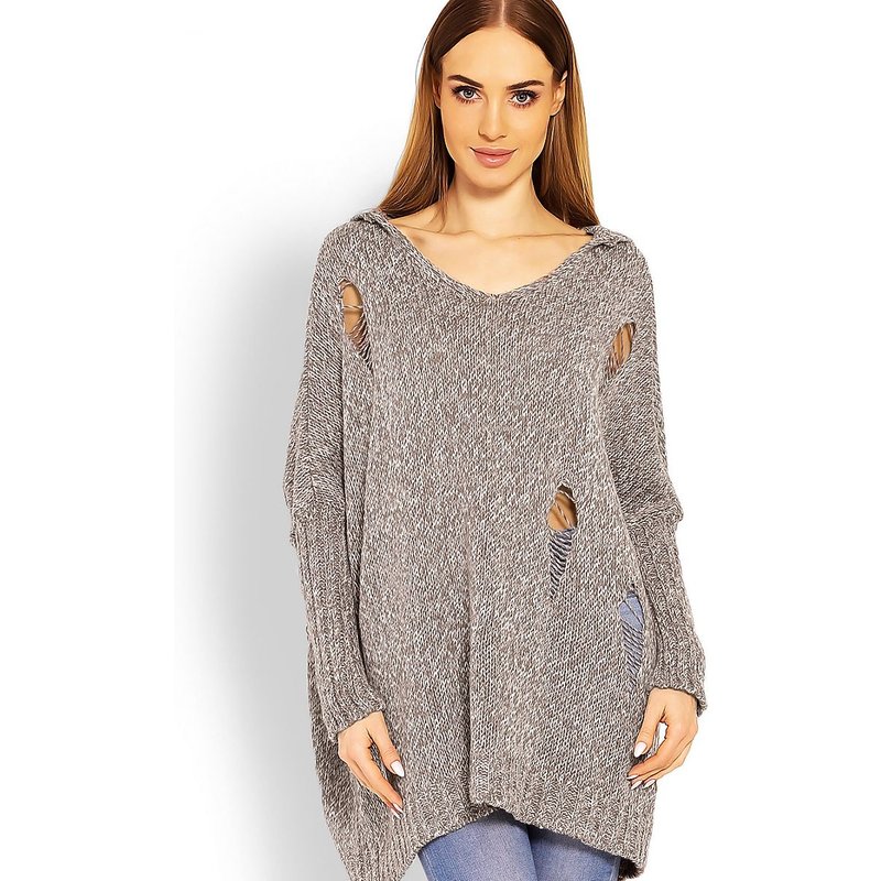 Long jumper model 114564 PeeKaBoo - ONE-SIZE-FITS-ALL - Beige