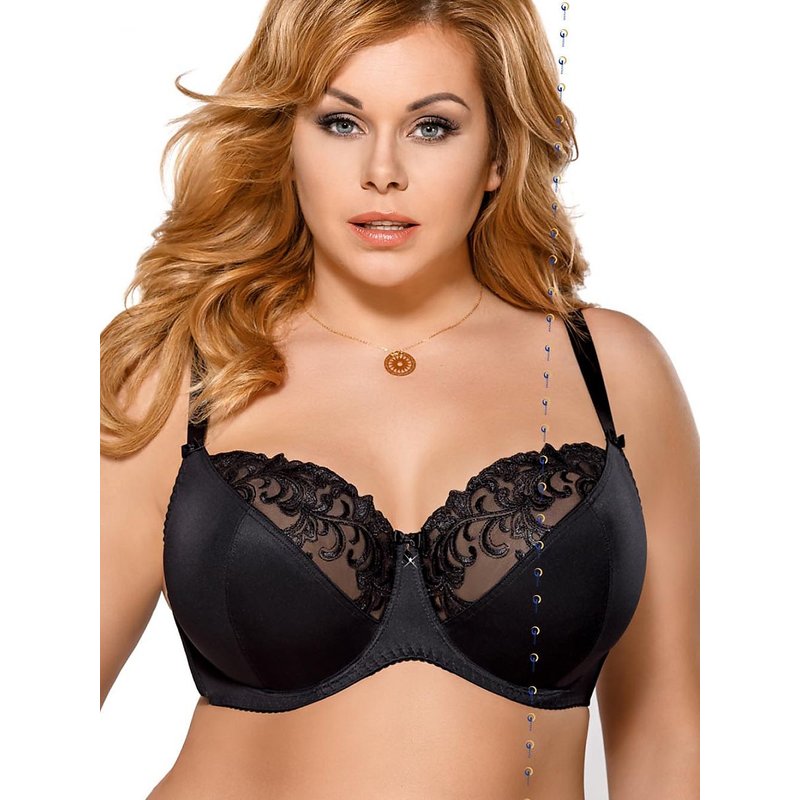 Soft model 117762 Gorsenia Lingerie - 65E - Black