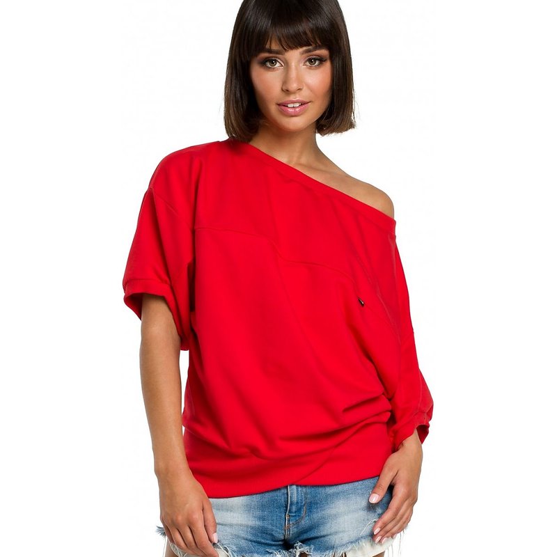 Sweatshirt model 118596 BeWear - S/M - Red