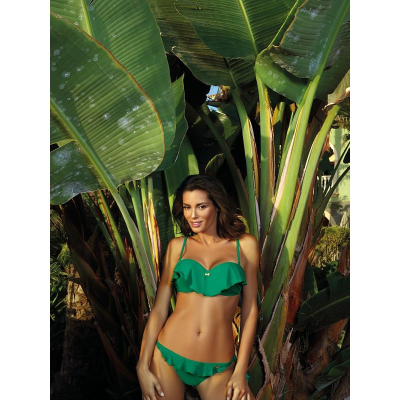 Swimsuit two piece model 113101 Marko - XXL - Green