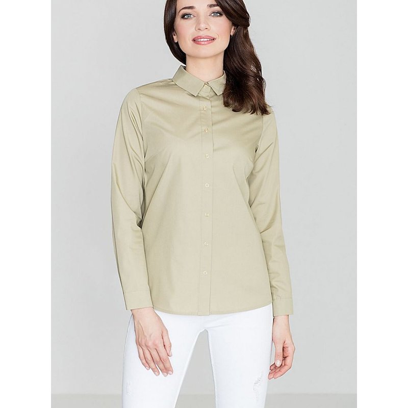 Long sleeve shirt model 119310 Lenitif - S - Green