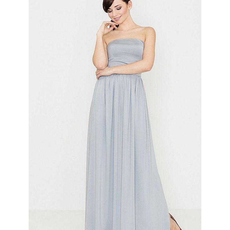 Long dress model 119352 Lenitif - S - Grey