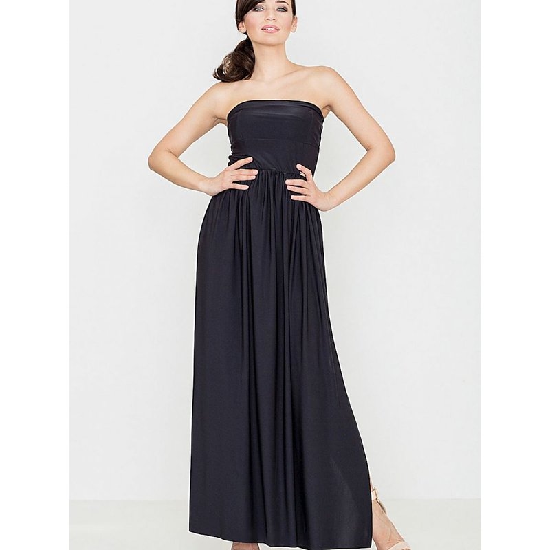 Long dress model 119356 Lenitif - L - Black