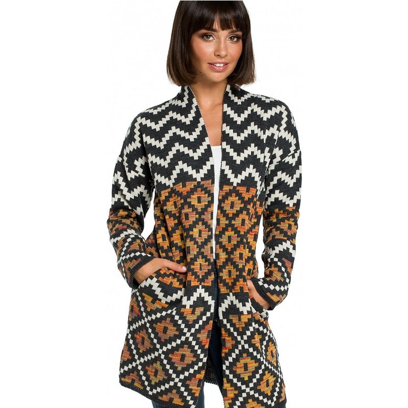 Cardigan model 121209 BE Knit - ONE-SIZE-FITS-ALL - Multicolor
