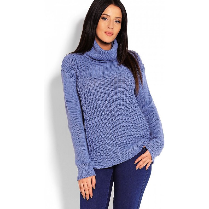 Turtleneck model 123410 PeeKaBoo - ONE-SIZE-FITS-ALL - Blue