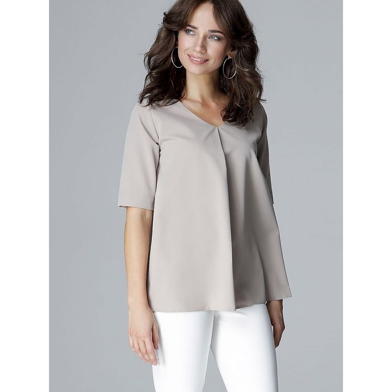 Blouse model 123564 Lenitif - S - Beige