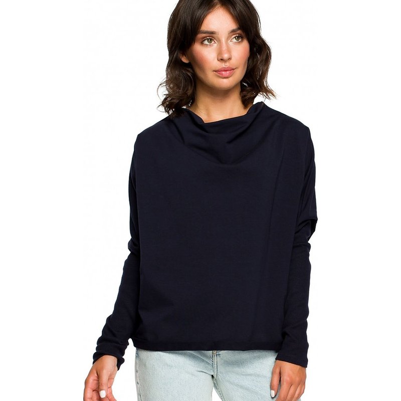 Sweatshirt model 124060 BeWear - S/M - Navy blue