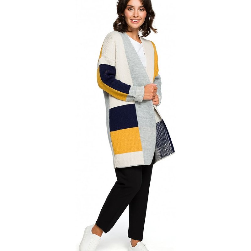 Cardigan model 124200 BE Knit - ONE-SIZE-FITS-ALL - Navy blue
