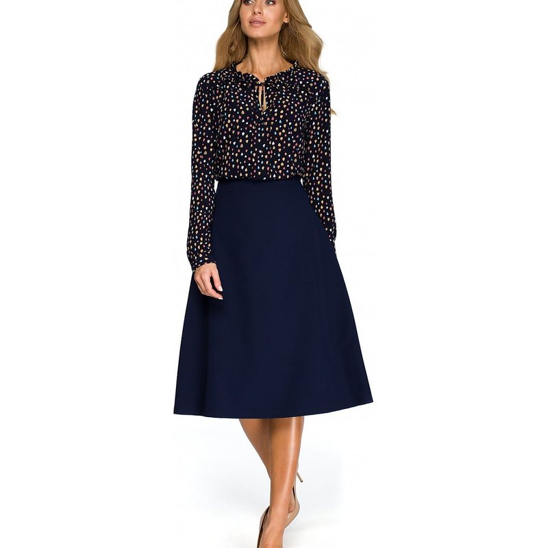 Skirt model 124819 Stylove - S - Navy blue