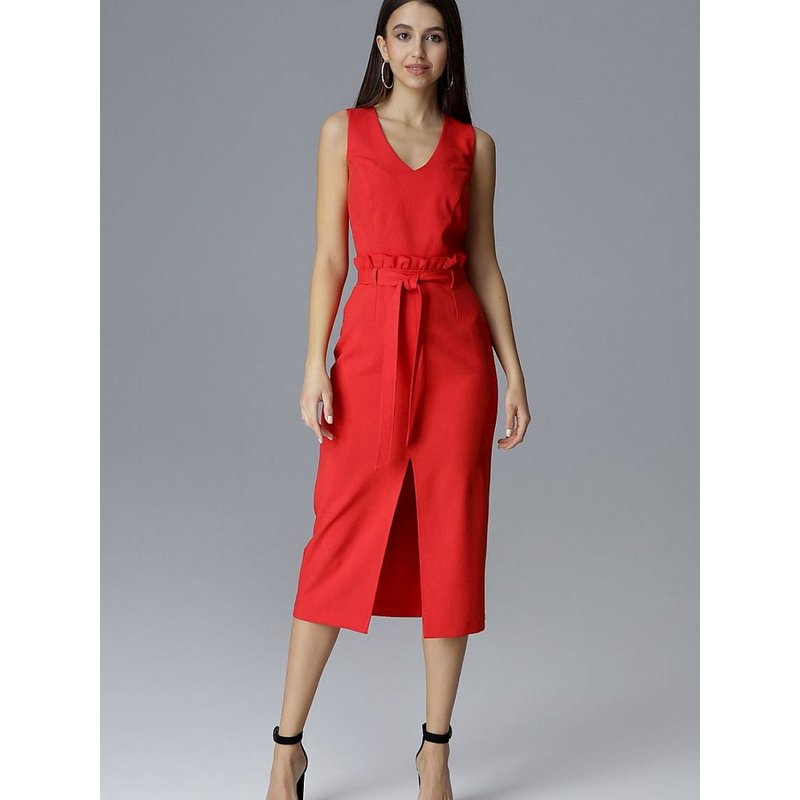 Cocktail dress model 126017 Figl - S - Red
