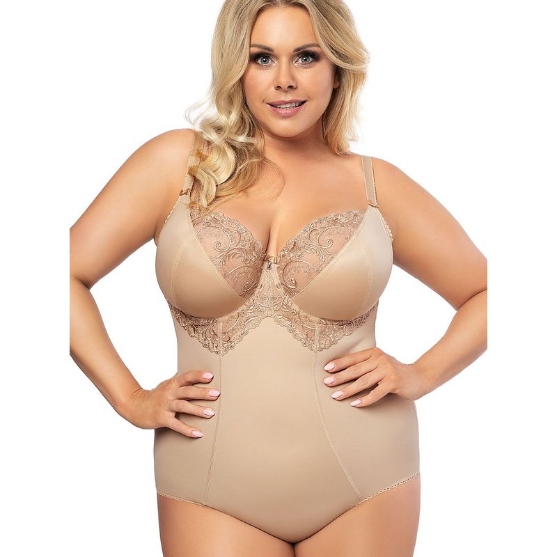 Shapewear Body model 128280 Gorsenia Lingerie - 80G - Beige
