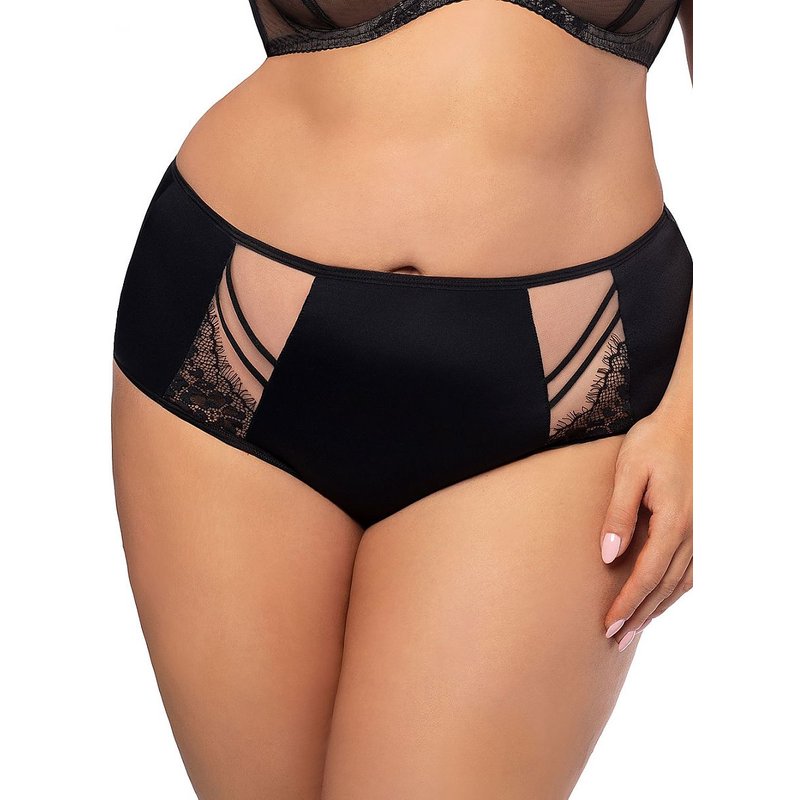 Panties model 128809 Gorsenia Lingerie - XXXL - Black