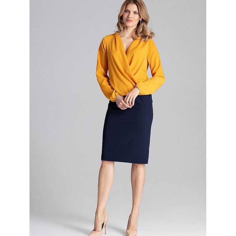 Blouse model 129767 Figl - S - Yellow