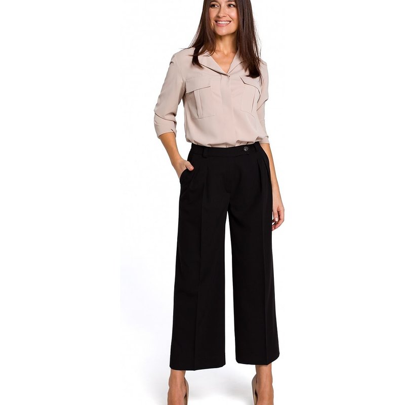 Women trousers model 130474 Stylove - S - Black