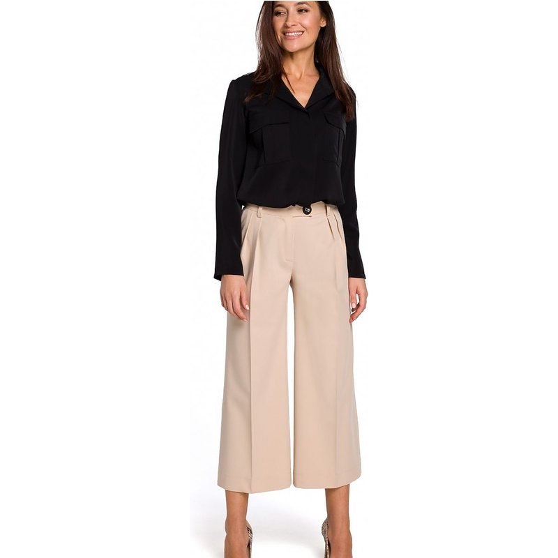 Women trousers model 130478 Stylove - M - Beige