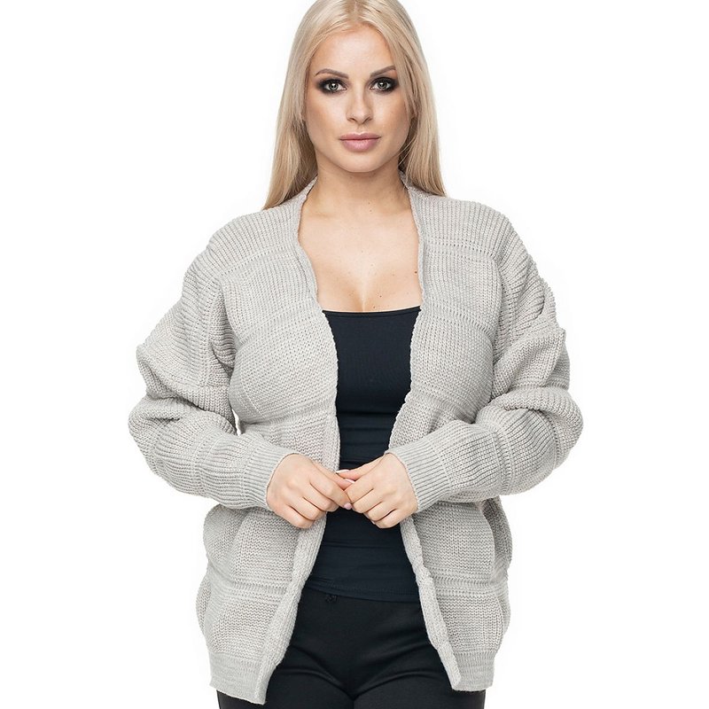 Cardigan model 131588 PeeKaBoo - ONE-SIZE-FITS-ALL - Beige
