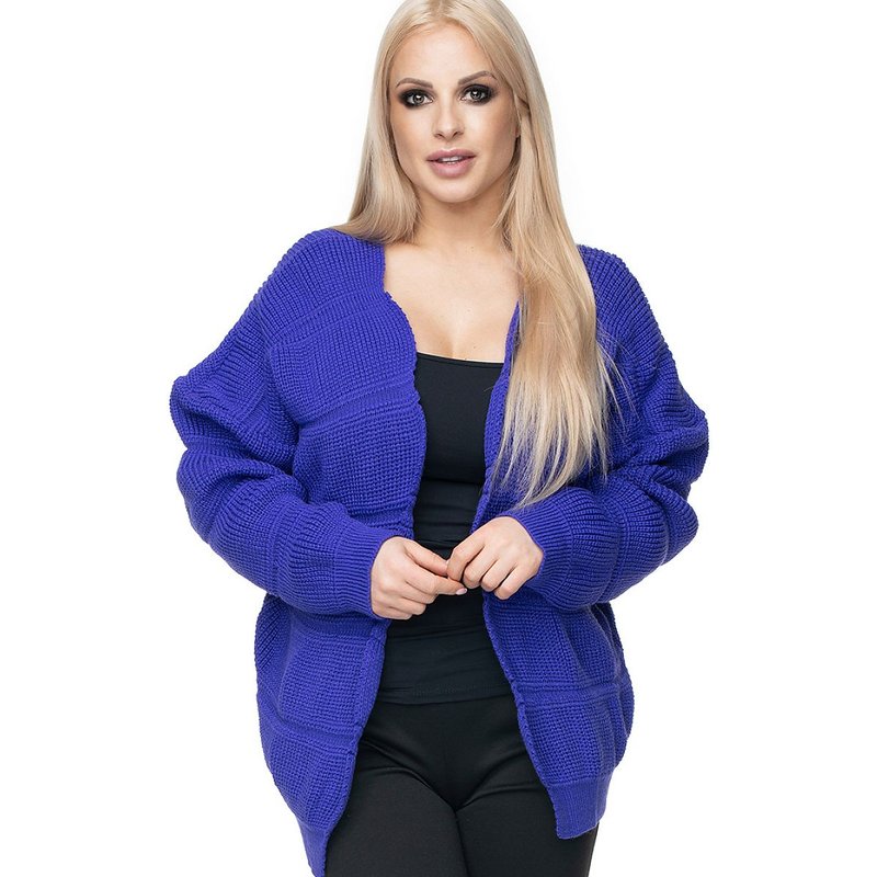 Cardigan model 131590 PeeKaBoo - ONE-SIZE-FITS-ALL - Violet