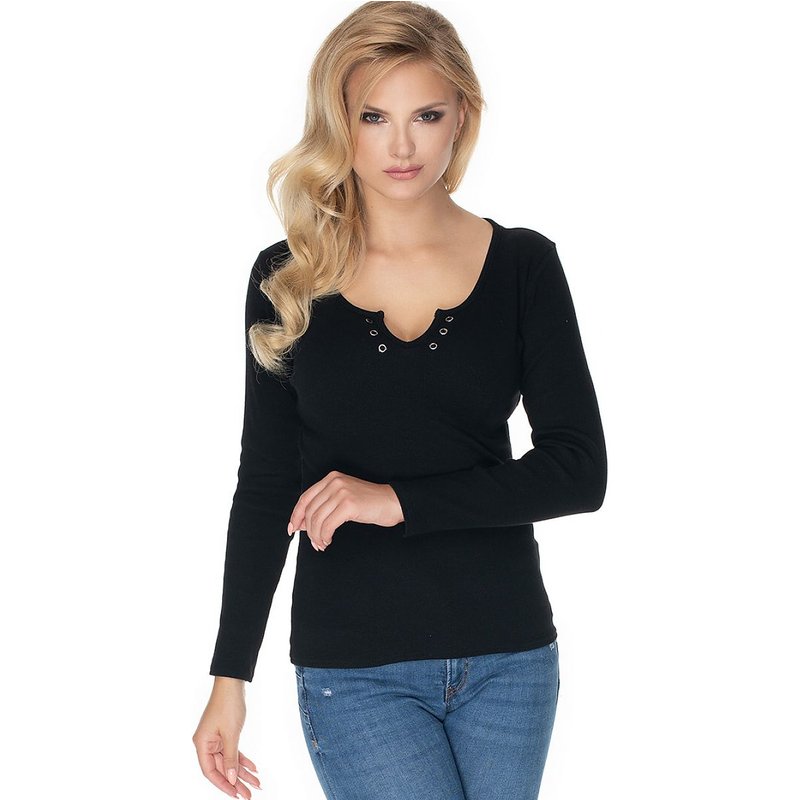 Blouse model 134580 PeeKaBoo - ONE-SIZE-FITS-ALL - Black