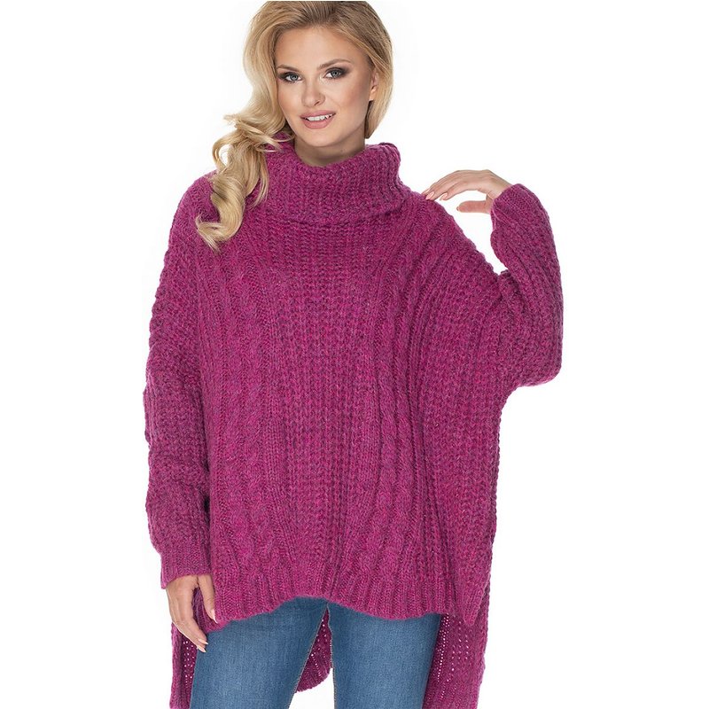 Turtleneck model 135312 PeeKaBoo - ONE-SIZE-FITS-ALL - Violet