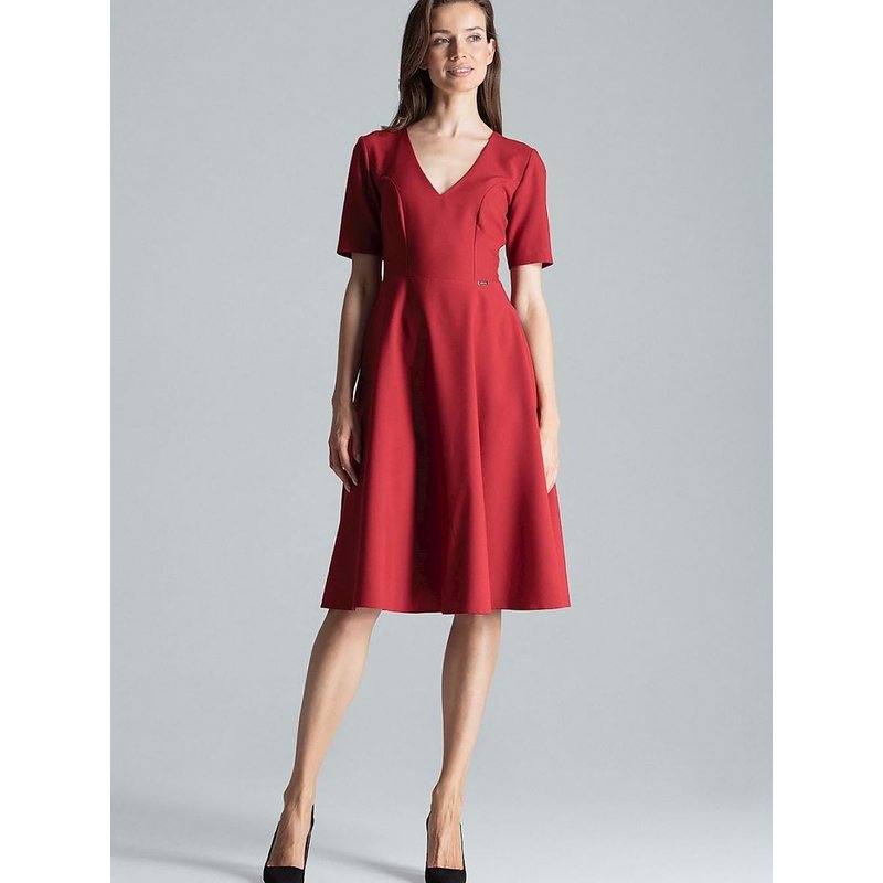 Daydress model 135797 Figl - S - Red