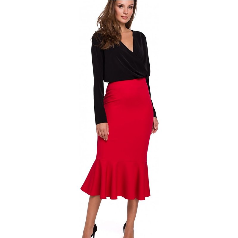 Skirt model 138555 Makover - L - Red
