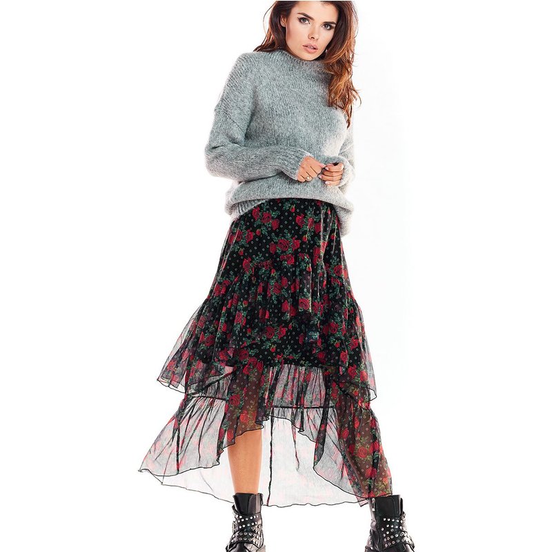 Skirt model 139551 awama - S/M - Black
