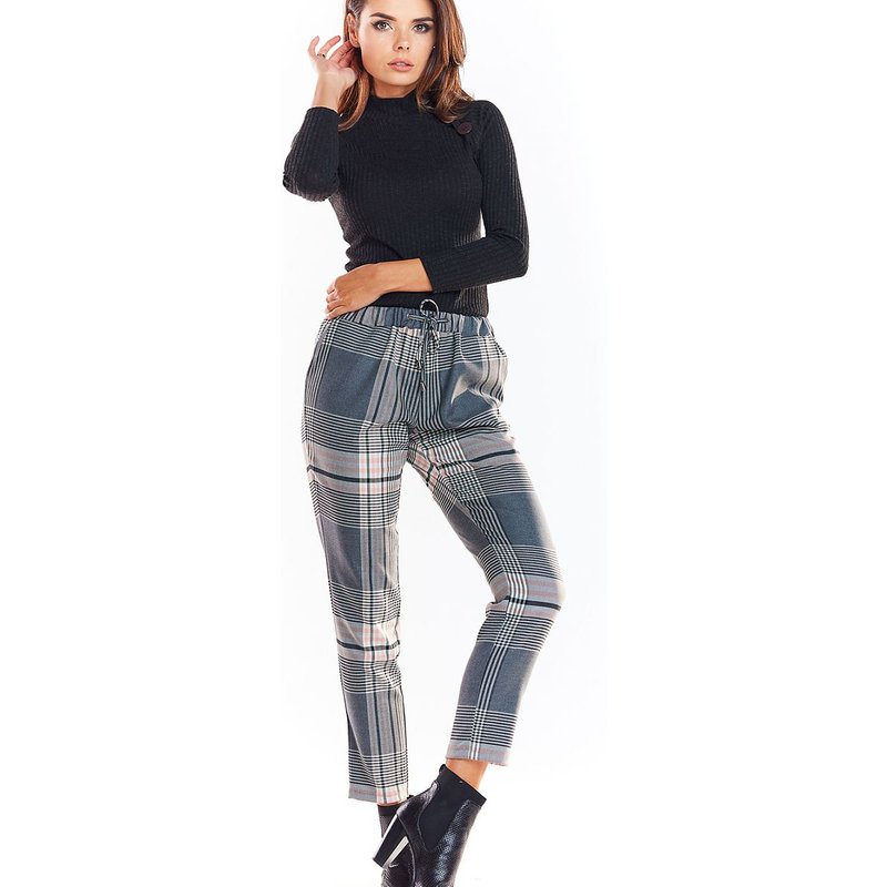 Women trousers model 139558 awama - M - Multicolor