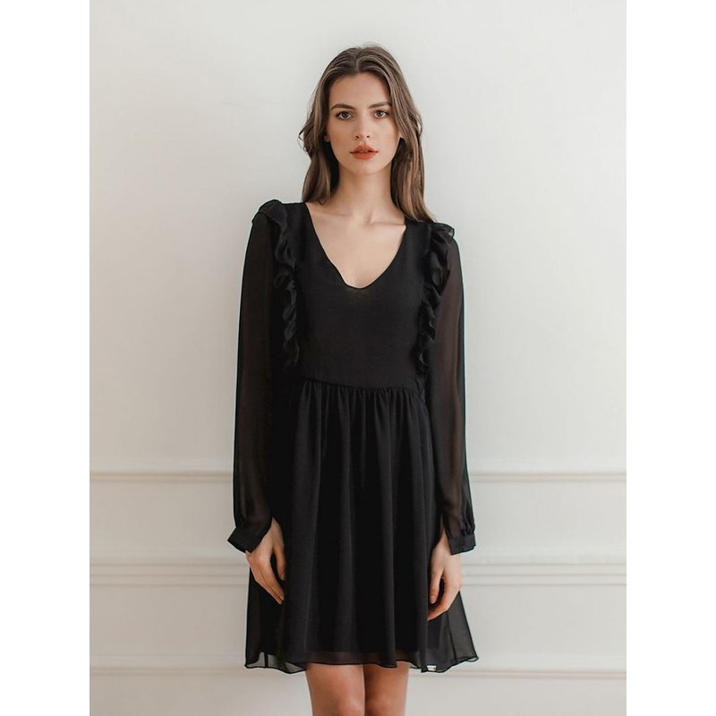 Cocktail dress model 143902 Lenitif - S - Black