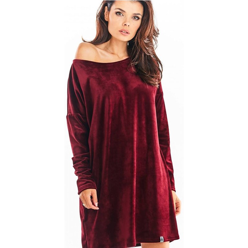 Daydress model 149794 awama - ONE-SIZE-FITS-ALL - Red