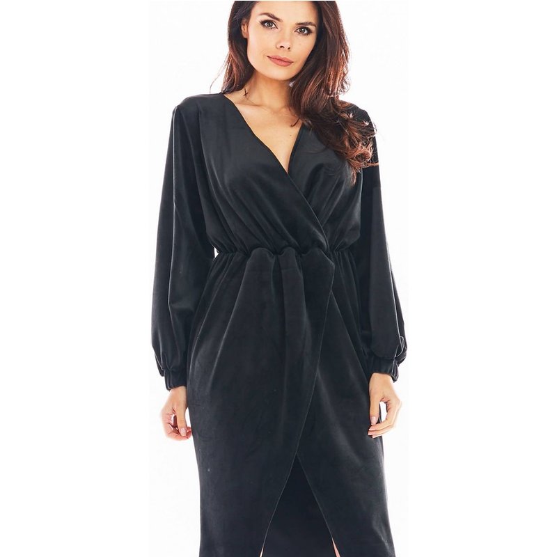 Evening dress model 150746 awama - S - Black