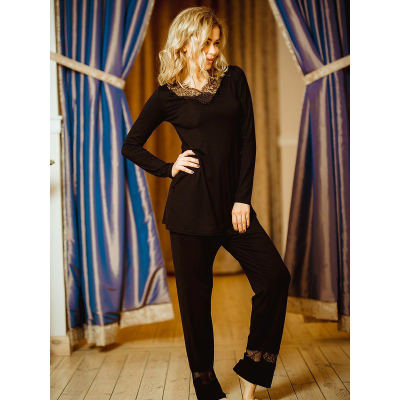 Pyjama model 151042 Kalimo - M - Black
