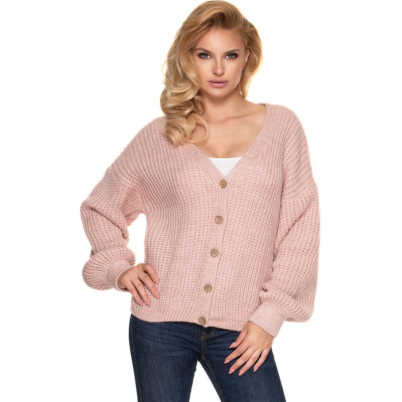 Cardigan model 156914 PeeKaBoo - ONE-SIZE-FITS-ALL - Pink