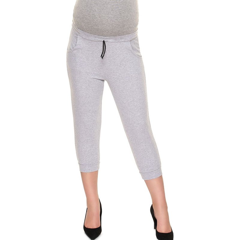 Crop pants model 157818 PeeKaBoo - XXL - Grey